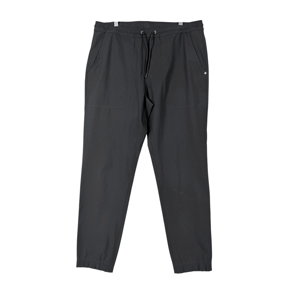 Vuori NWOT Performance Jogger Pants Mens XL Black Drawstring‎ Elastic Cuff